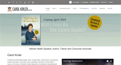 Desktop Screenshot of carolkivler.com